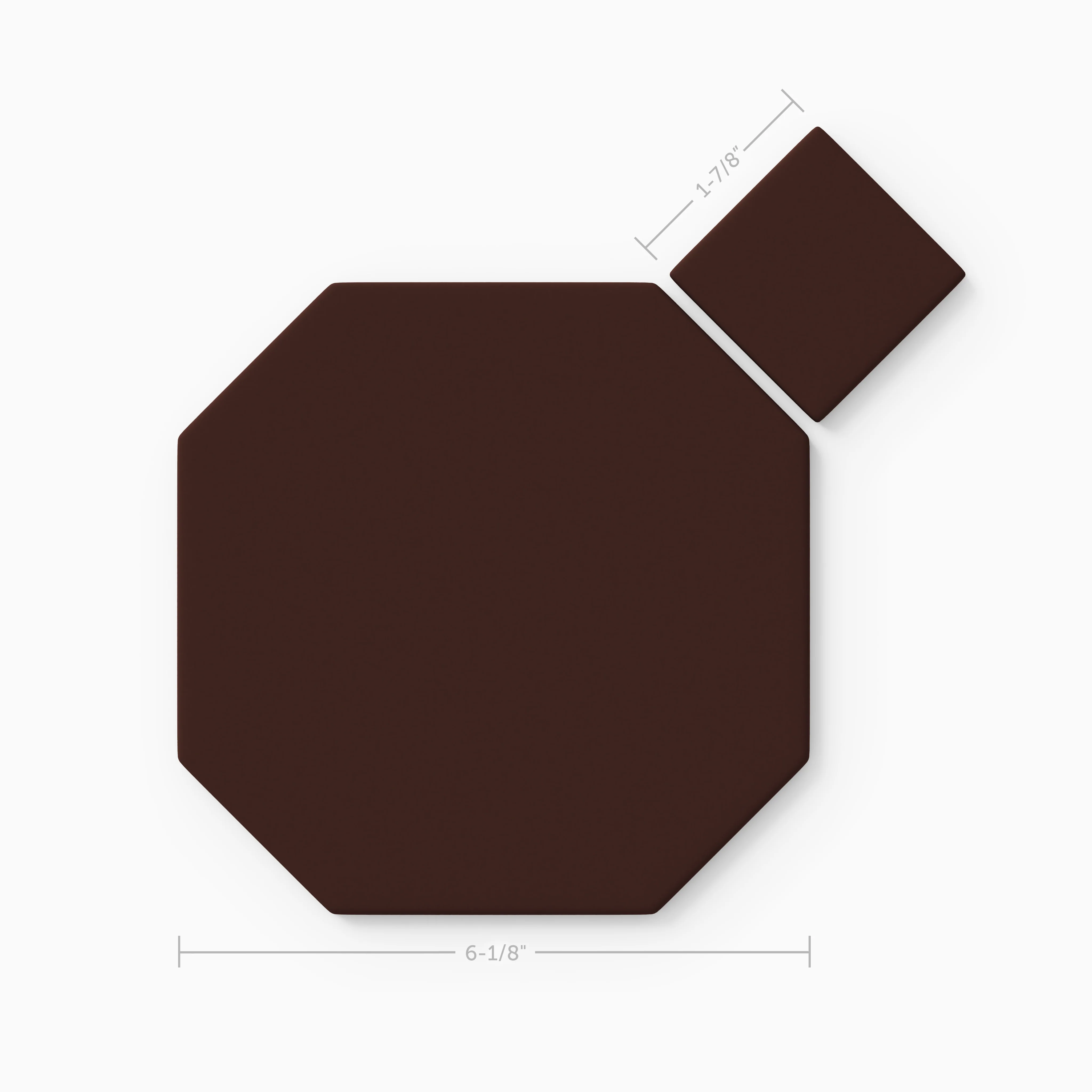 Gramercy Original Ceramic Tile in Garnet Matte - CLT Flooring & Furnishings Inc